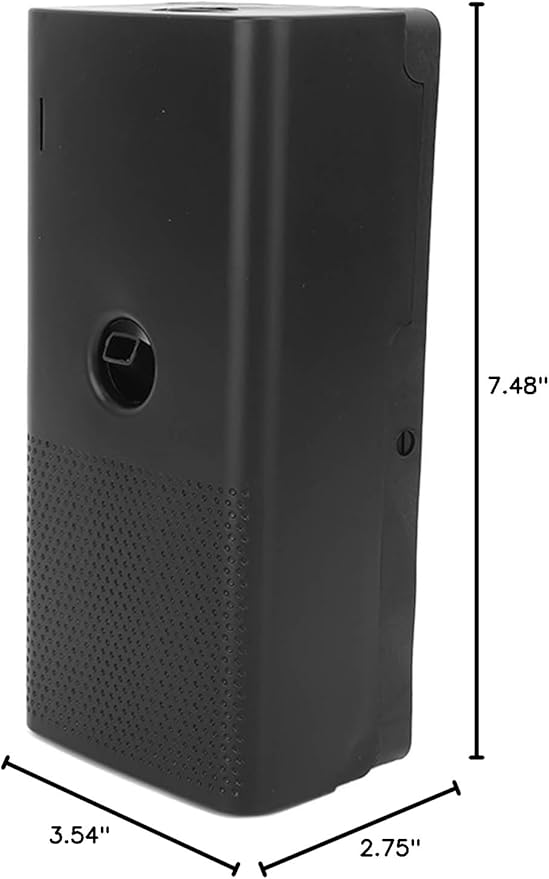 Generic Essential Oil Diffuser Quiet Safe Home Fragrance Diffuser Small Area Office Aromatherapy Machine for Front Desk Corridor Bathroom Bedroom Hotel Bar (Black)
