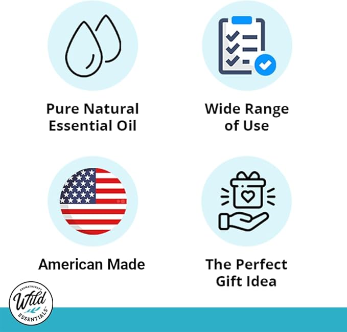 Wild Essentials Cypress 100% Pure Essential Oil - 10ml, Therapeutic Grade