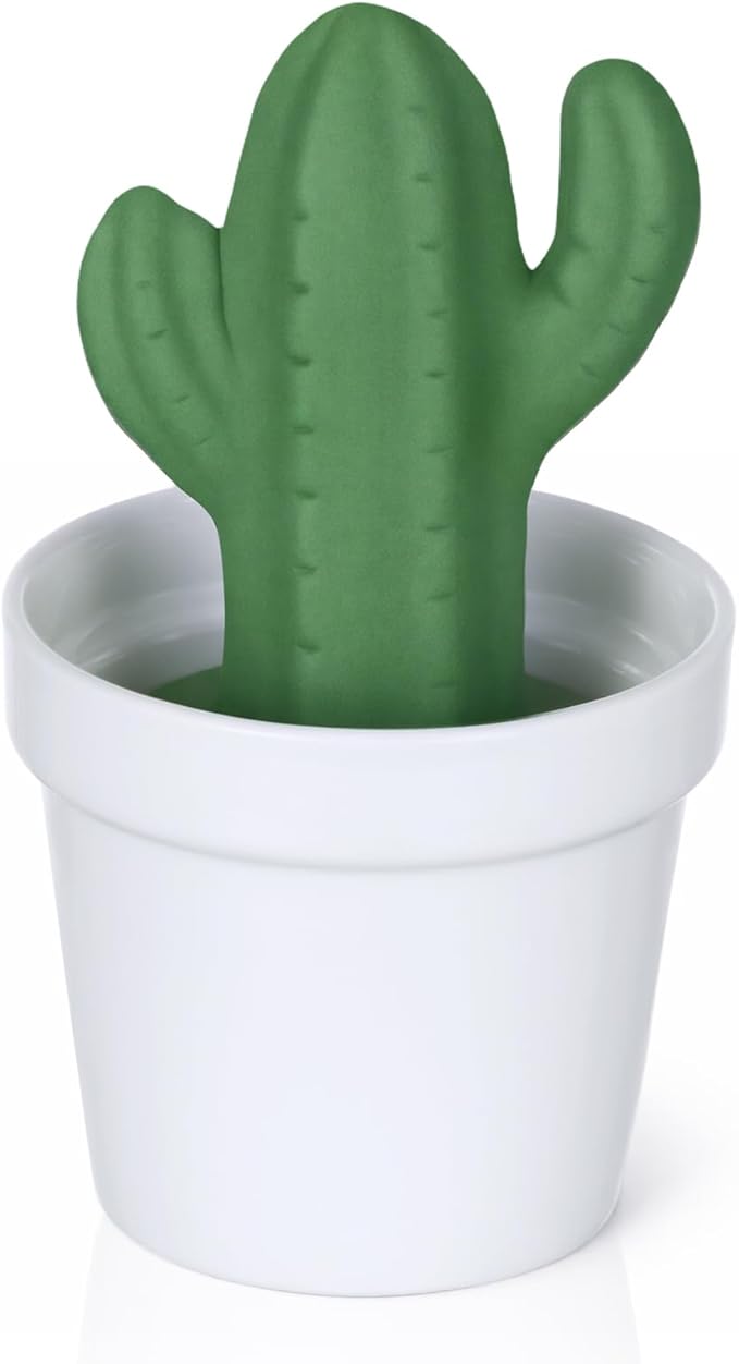 Honeydak Cactus Passive Essential Oil Diffuser Gifts, Summer Cactus Decor Ceramic Diffuser for Home Bedroom Bathroom Office Holiday Summer Decorations