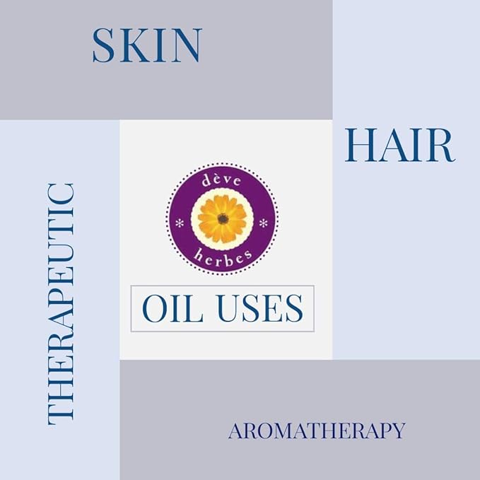 Deve Herbes Pure Pennyroyal Essential Oil (Mentha pulegium) Steam Distilled 10ml (0.33 oz)