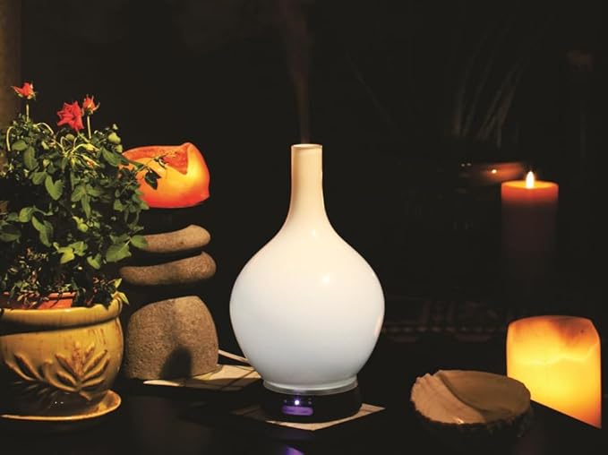 Essential Oil Diffuser Ultrasonic Aromatherapy Humidifier 300ml Cool Mist Scent Dispenser for Home or Office