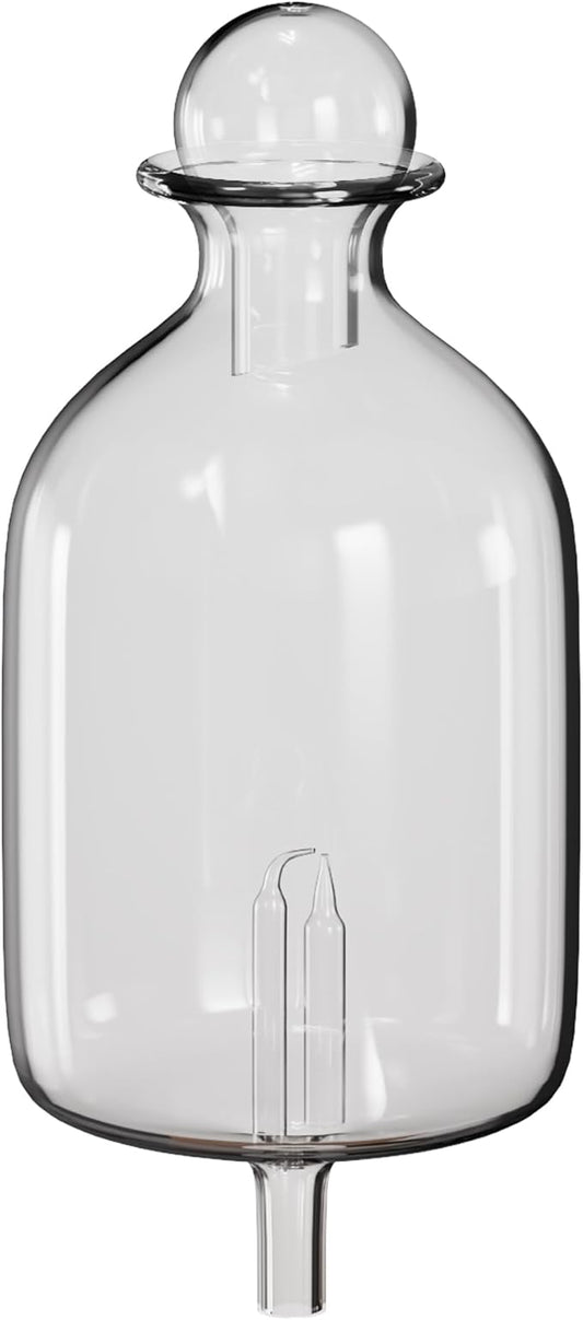 30ml Hand-Blown Glass Atomizing Chamber for Waterless Essential Oil Diffusers - High Transparency, Plastic-Free Nebulizing Vessel, DIY Replacement Reservoir, Accessory, [ARIA]