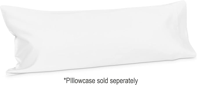 MyPillow Round, Neck and Cervical, Bolster Pillow, Made in USA, 6"x18", White