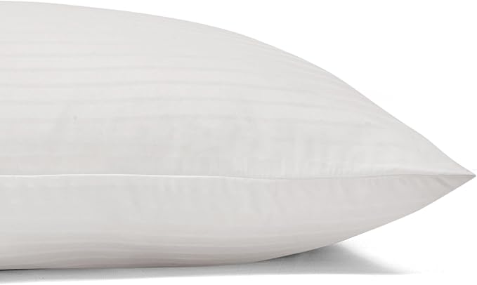 ROYALE LINENS 300 Thread Count Poly Cotton Sheet Set - 6 Piece California King Bed Sheets - 1 Fitted, 1 Flat, 4 Pillow Cases -Soft Cool & Crisp Sheet Set (Cal King, Bright White)