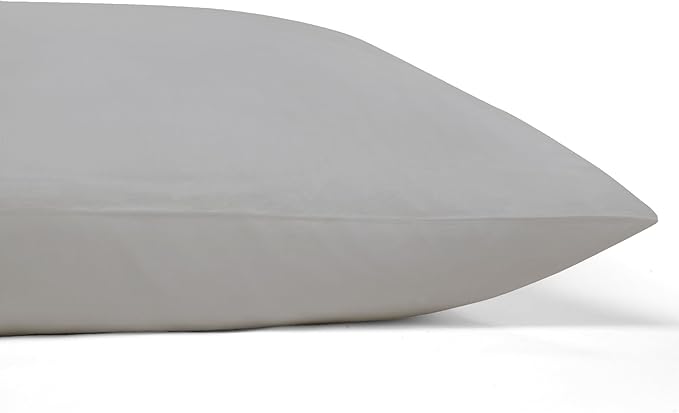 ROYALE LINENS 300 Thread Count Cotton Sateen Sheet Set - 4 Piece Twin Bed Sheets - 1 Fitted, 1 Flat & 2 Pillow Cases - Soft Cool & Crisp Sheet Set (Twin, Microchip)