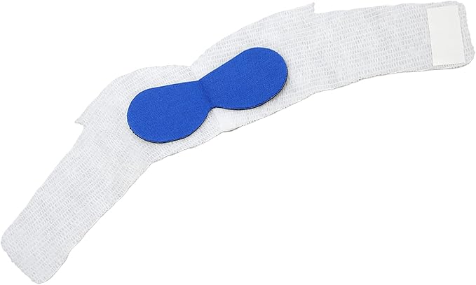 Qinlorgo Infant Protective Eye Cover, Nonwovens Baby Eye Mask Newborn Eye Shade for Newborn Protection