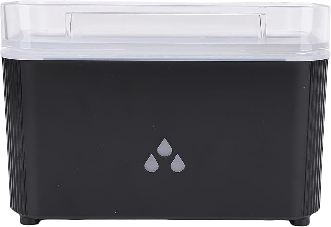 Yoidesu Oil Diffuser, Automatic Power Off Low Noise Fine Atomization Mystical/Fantasy Aromatherapy Diffuser 160ml Water Tank for Home Bedroom (Black)