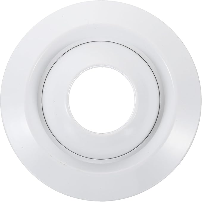PATIKIL 4 Inch Round Air Vent, Adjustable Ball Jet Nozzle Diffuser Ceiling Diffuser Vent Cover ABS Soffit Vent for Bathroom Kitchen Living Room Ventilation