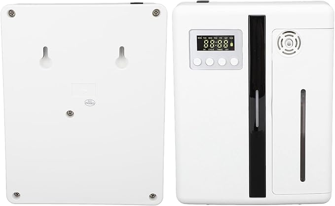 Smart Air Machine ABS Diffuser Low Noise White 160ml Capacity Plugin Smart Sensor Design for Home (US Plug 100‑240v)