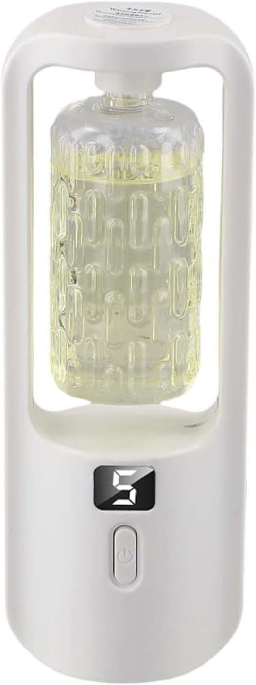 Rechargeable Aromatherapy Diffuser with Humidifier, 50ML Capacity, Silent Motor and 5 Mist Modes, Designed for Home, Bathroom, and Travel Environments (B2)