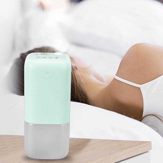 Essential Oil Diffuser Aromatherapy Humidifier 150ml, Automatic Fine Mist, Quiet Operation - Microporous Atomization Technology, Four Speed Modes, Ideal for Bedroom and Home (Green)
