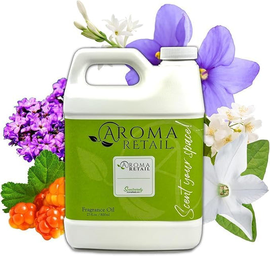 Aroma Retail Fragrance Oil Refill for Scent Machine Aroma Diffuser (27 fl oz, White Cashmere)