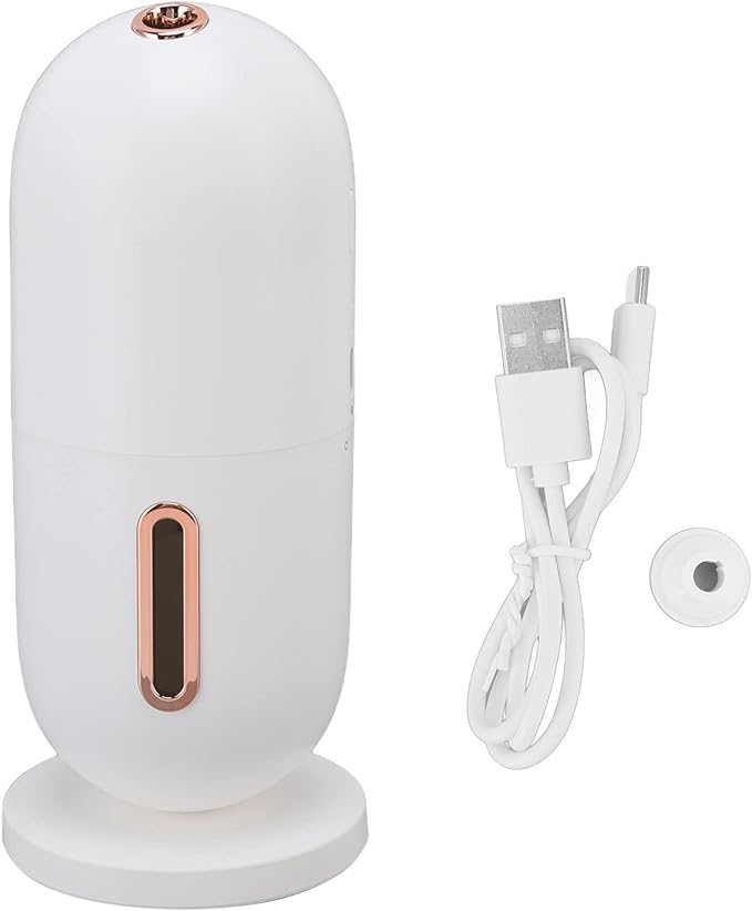 Aramox Essential Oil Diffuser Ultra Quiet Portable Easy Aromatherapy Diffuser for Home Office (White)