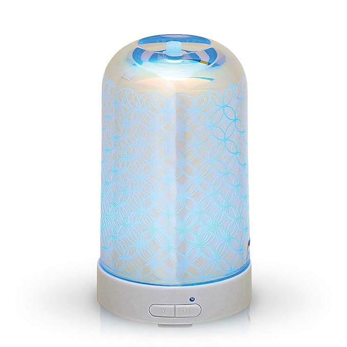 3D Ultrasonic Diffuser - Glass Design (100ml)