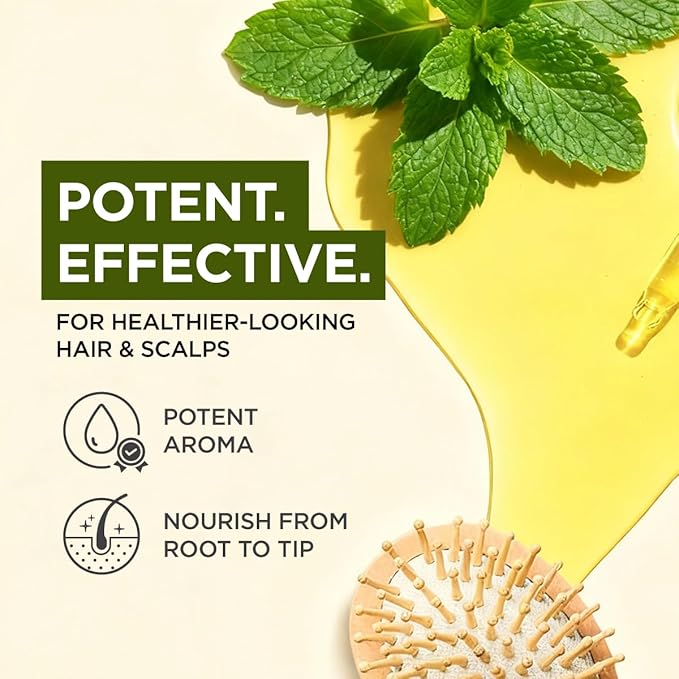 Gya Labs Peppermint Essential Oil - 1.02 Fl Oz - for Hair, Skin, Diffuser, Aromatherapy & DIY Candle Making Scent