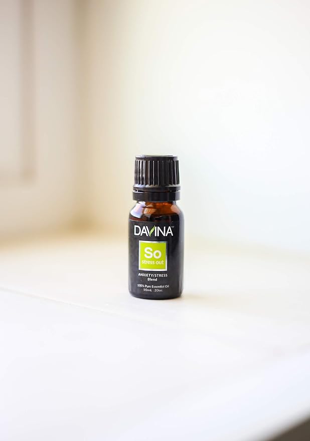 Stress Out Peace & Calming Essential Oil Blend 10ml by Davina