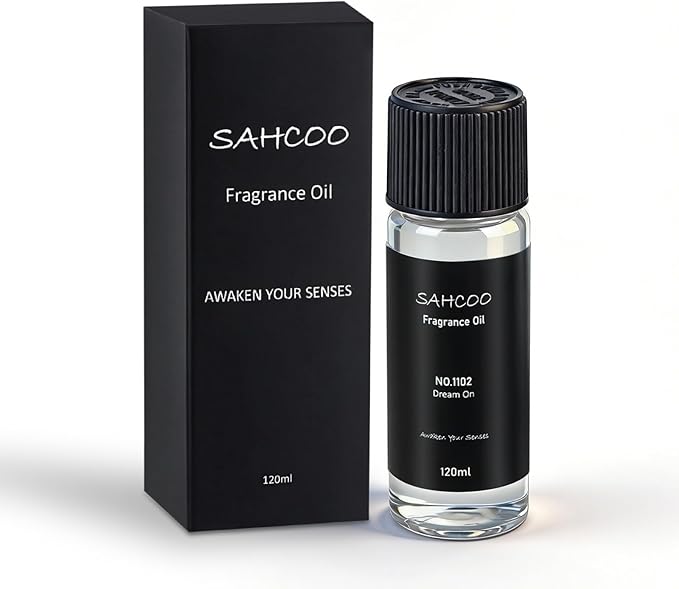 Hotel Diffuser Oil Set Inspired by 5-Star Hotel Scent, Most Popular Fragrance Oil 120ml, Natural Aromatherapy Oils for Cars & Home Products, Room Sprays (No.102 Dream On)