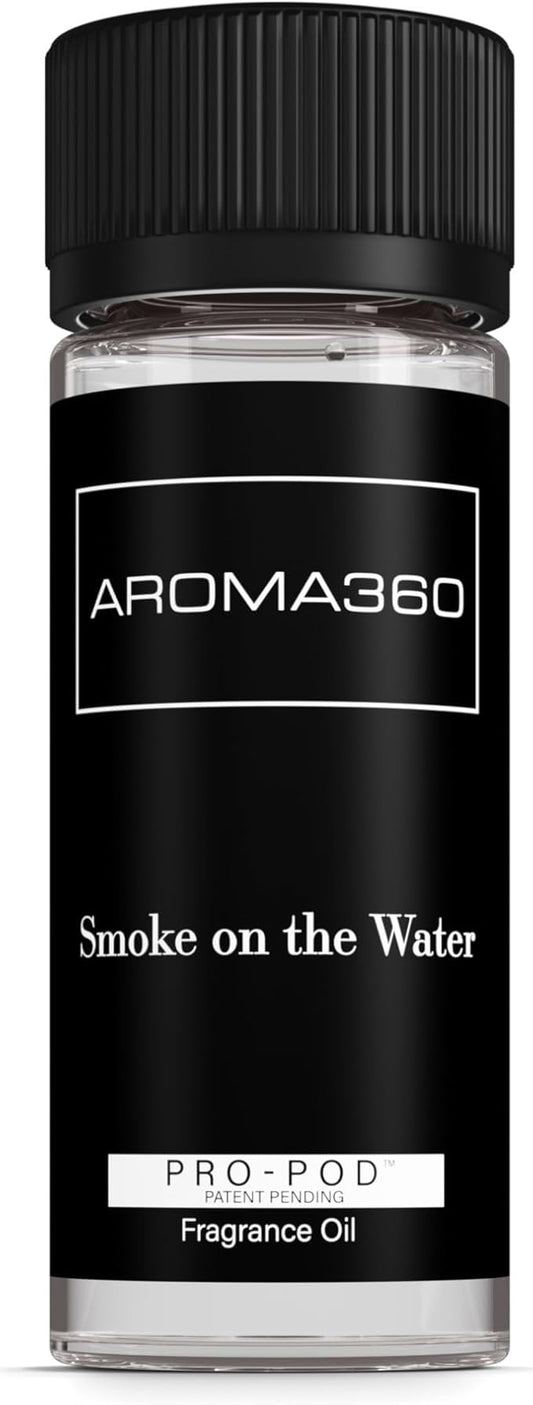 Aroma360 Pro Pod - Fragrance Oil Inspired Tobacco Vanille - Scent Includes Bergamot, Ginger & Vanilla - Smoke on The Water, 50mL/1.7 fl oz
