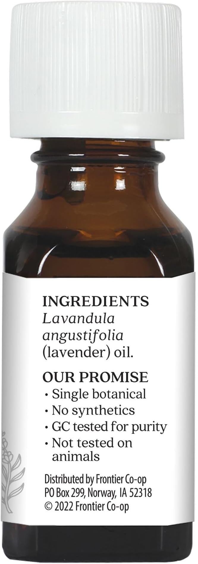 Aura Cacia 100% Pure Lavender Essential Oil GC/MS Tested for Purity 15 ml (0.5 fl. oz.) Lavandula angustifolia