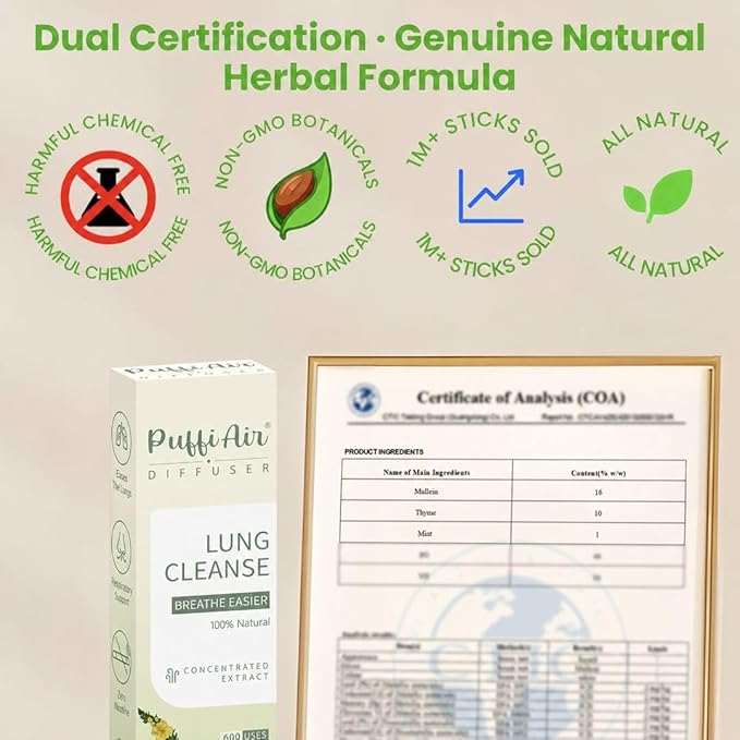 PUFFIAIR Mullein Herbal Air Set