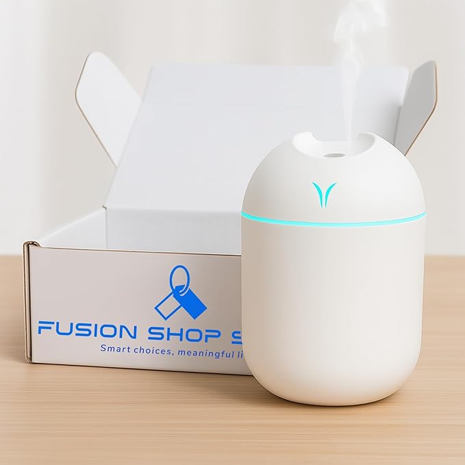 Essential Oil Diffuser & Air Freshener – Ultrasonic Cool Mist Humidifier – Quiet Aromatherapy Diffuser for Home, Office & Bedroom