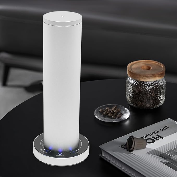 110ML Aroma Scent Diffuser Large Room Aromatherapy Diffuser- 10000 FT³ Smart Essential Oil Diffuser with App Control Ideal for Home Office, Hotel (Sliver)