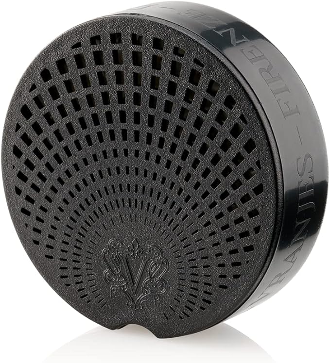 Dr. Vranjes Carparfum Nickel – Rosso Nobile Fragrance – Luxury Italian Car Air Freshener & Vent Diffuser – Made in Florence, Italy