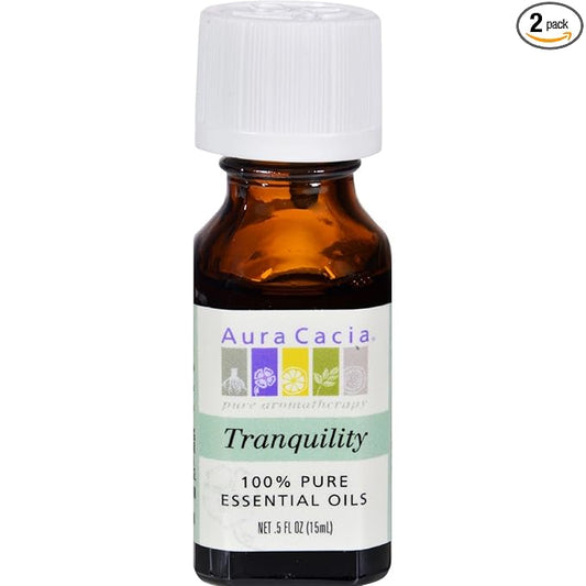 Aura Cacia Pure Aromatherapy, Tranquility.5-Ounces (Pack of 2)