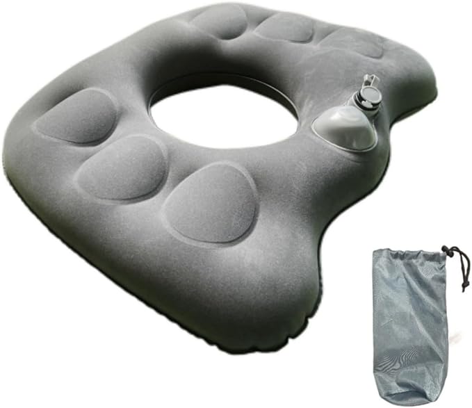 Inflatable Seat Cushion,Donut Pillow,Anti Decubitus Pad,Bed Sore Cushions for Butt,Bedsore Pressure Relief Pillow for Elderly,Bedridden,Disabled
