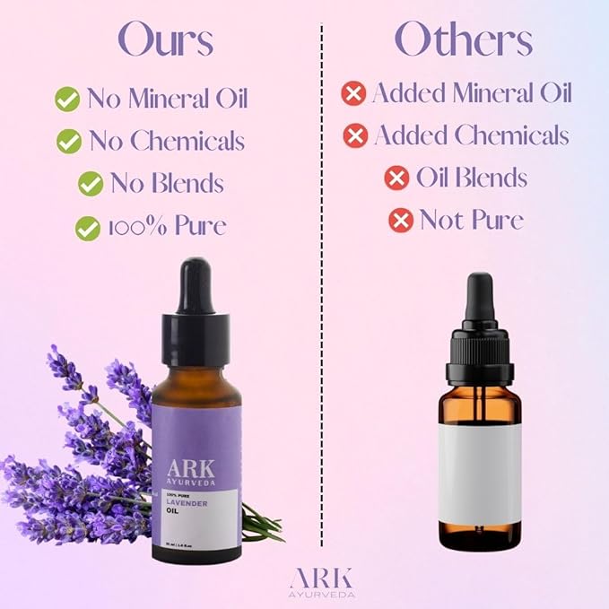 100% Pure Lavender Oil | Calming Sleep Support, Relaxing Aromatherapy Oil for Stress Relief, Skin & Hair Care, Undiluted Therapeutic Grade – 1 fl oz, 30 ML