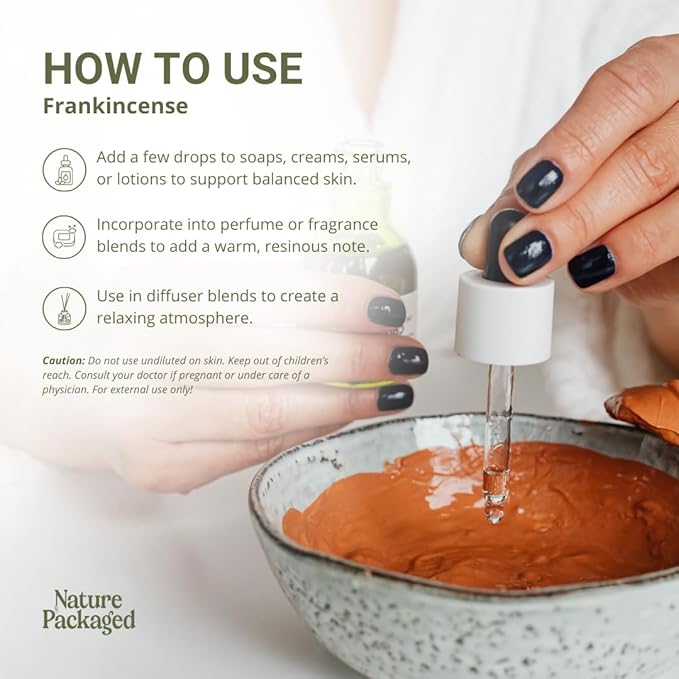 Frankincense Essential Oil - Direct from Madhya Pradesh, India - Pure Essential Oil for Diffusers and Aromatherapy | 100% Pure Therapeutic Grade Natural Aceite de Incienso (2lbs)