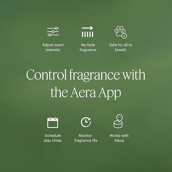 Aera Mini Apple Orchard - Essential Oil for Home - Fruity Crisp Fragrance - Notes of Macintosh Apple and Orchard Leaves - Scent Refill - Works with Mini Diffuser