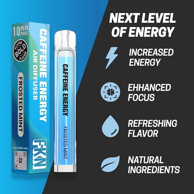 Diffuser Craving Relief Inhaler – Frosted Mint (2-Pack) | Quit Smoking Aid | Nicotine & Tobacco-Free | Non-Electric, Portable & Discreet | Cool, Crisp & Refreshing Flavor