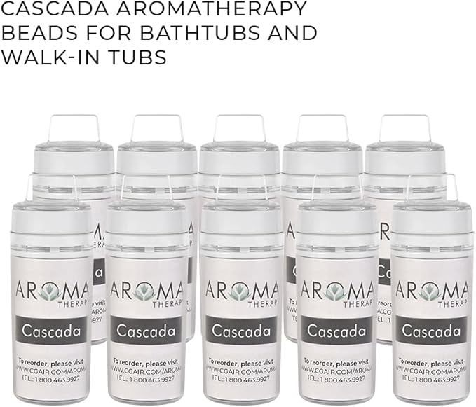 Box of 10 Cascada Aromatherapy Beads for bathtubs and Walk-in tubs