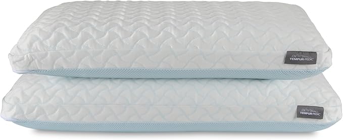 Tempur-Pedic TEMPUR-Cloud® + Cooling Pillow, Standard - 2-Pack
