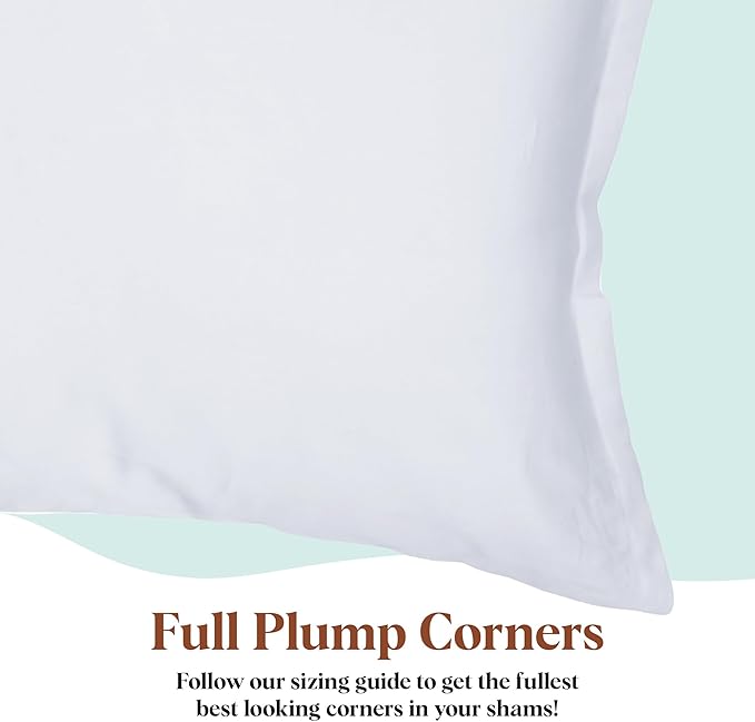 Pillowflex Synthetic Down Pillow Insert - 16x20 Down Alternative Pillow, Ultra Soft, Large Rectangle, Lumbar, Back, Neck, Sleeping Pillow - 1 Decorative Pillow Form