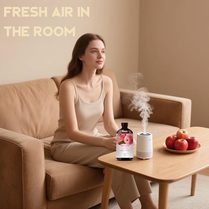 Apple Essential Oil – MLYNKL Apple Oils 8.33 fl oz for Diffusers, Humidifiers, Massage, DIY Candles, Soap, Cleaning, Home, Yoga, Office, Gifts - 250 ml