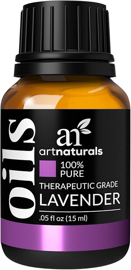 artnaturals 100% Pure Lavender Essential Oil - (.5 Fl Oz / 15ml) - Premium Undiluted Therapeutic Grade Natural from Bulgaria - Aromatherapy for Diffuser