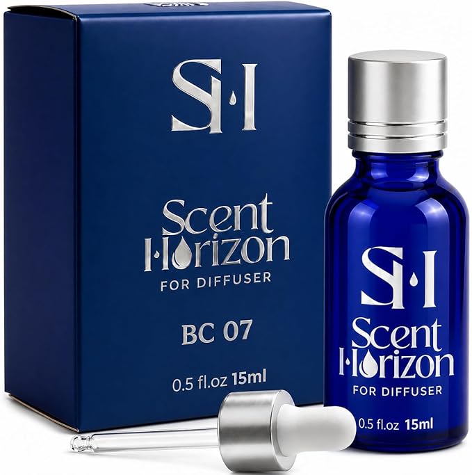 Inspired by Baccarat 5-Star Hotel New York BC07 Hotel Scent Diffuser Oil | 0.5 Fl oz (15ml) - Waterless Diffuser Oil Refill & Highly Concentrated Fragrance Oil, Diffuser Oil Scents, Hotel Oil Diffuser