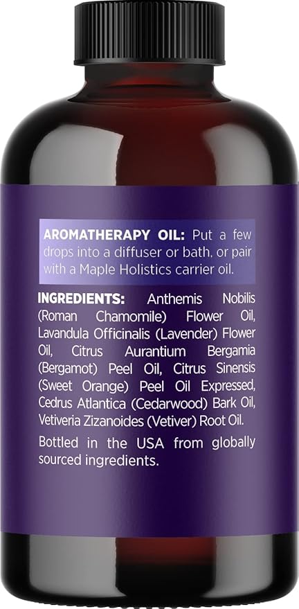 Relaxing Essential Oils for Diffusers for Home - Snooze and Dream Sleep Essential Oil Blends for Diffusers with Pure Essential Oils Including Lavender Roman Chamomile and Peppermint