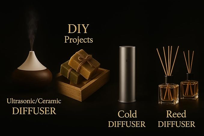 Luxury Hotel Scent Diffuser Oil – Sandalwood 4oz – Long Lasting Fragrance for Home, Spa & Office
