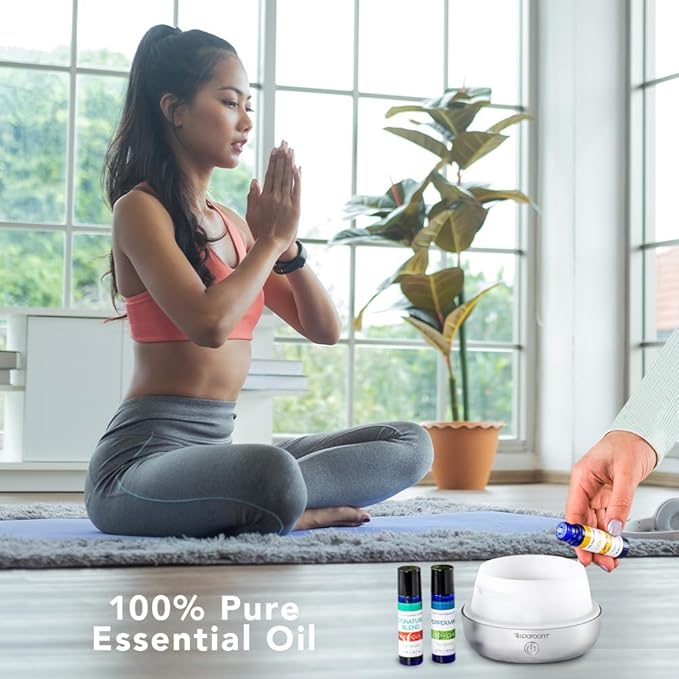 SpaRoom Aromatherapy 100% Pure Essential Oils for Diffusers and Air Freshners, Daily Collection, Set of 3