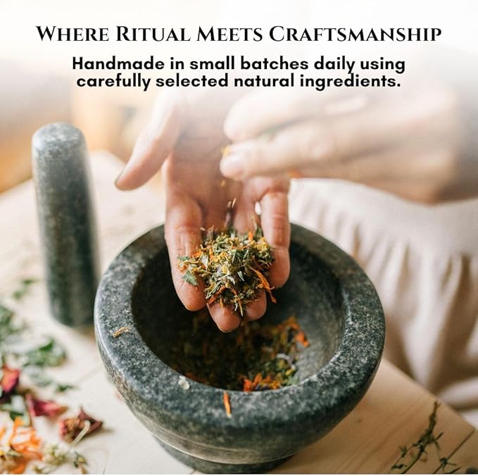 CIRCE Rose of Jericho Spell Oil - Inspire Hope, Transformation & Renewal - Add to Bath, Use in Rituals, Wear as Fragrance to Align w/Desires - Coconut Oil & Rose of Jericho Herb- 1/2oz