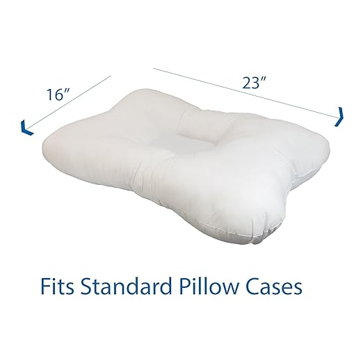 Roscoe Medical Cervical Pillow 16 X 23 Inch White PP3113, 1 Ct