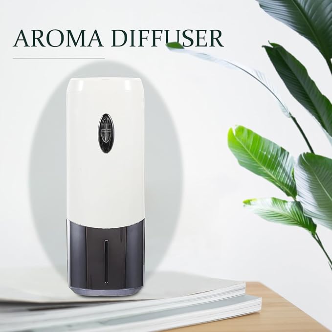 Automatic Aroma Diffuser Gray 1-Set with Timer Function Oil Scented Room Accessory for Relaxation and Comfort