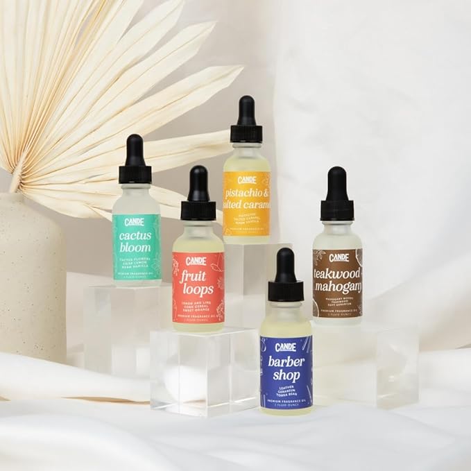CANDECraftCo 1 Fl oz Fragrance Oils for Aromatherapy, Essential Oils for Home Diffusers, DIY Candle and Soap Making, DIY Scented Products (1 oz, Cactus Bloom)