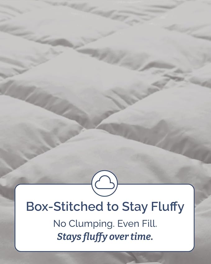 Twin Comforter Set - 5 Piece Bed in a Bag Twin Size Bed Set - Down Alternative Comforter, Flat Sheet, Fitted Sheet, Pillowcase & Sham for All Seasons - Ultra Soft, Comfy and Breathable - Light Grey