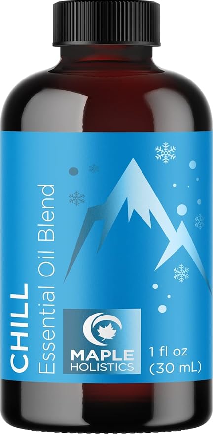 Relaxing Essential Oil Blends for Diffuser - Relax Chill Dream and Energize Essential Oils for Diffusers Aromatherapy and Baths with Pure Essential Oils Including Citrus & Mint Essential Oils