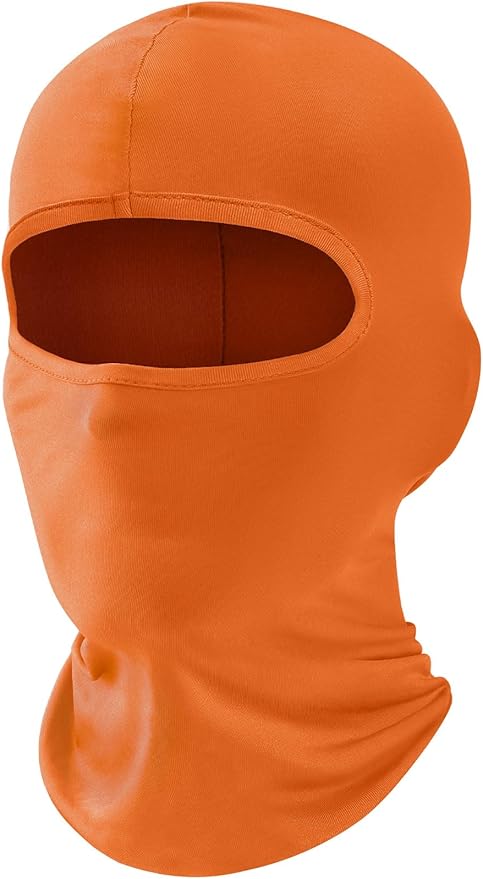 Fuinloth Balaclava Ski Mask, Motorcycle Summer Thin Cooling UV Protection Neck Gaiter for Men/Women