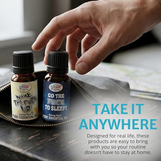 Wild Essentials Chill The F Out Essential Oil Blend, Calming Relaxing Aromatherapy Oil for Diffusers, 100% Pure, Crafted in USA